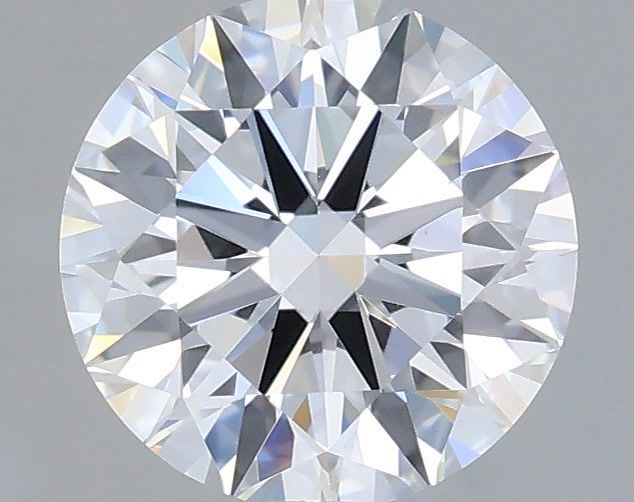1.09 Carat Round Shaped, Ideal Cut, D Color, VVS2 Clarity, IGI Certified Lab Grown Diamond