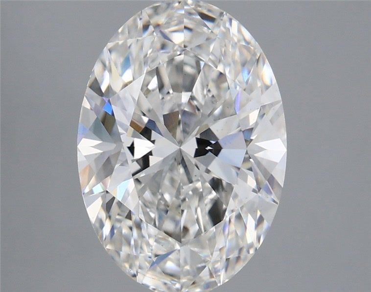 3.09 Carat Oval Shaped, Ideal Cut, F Color, VS1 Clarity, IGI Certified Lab Grown Diamond