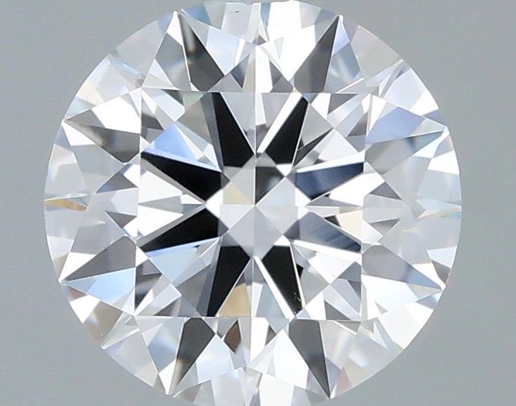 1.05 Carat Round Shaped, Ideal Cut, D Color, VVS2 Clarity, IGI Certified Lab Grown Diamond