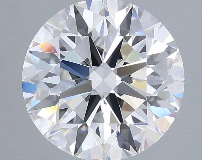1.76 Carat Round Shaped, Ideal Cut, D Color, IF Clarity, IGI Certified Lab Grown Diamond
