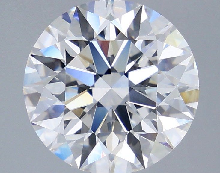 4.10 Carat Round Shaped, Excellent Cut, E Color, VVS2 Clarity, IGI Certified Lab Grown Diamond