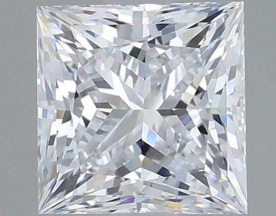 0.77 Carat Princess Shaped, Very Good Cut, D Color, VVS1 Clarity, IGI Certified Lab Grown Diamond