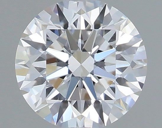 0.34 Carat Round Shaped, Ideal Cut, D Color, VVS2 Clarity, IGI Certified Lab Grown Diamond