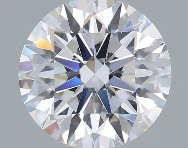 1.06 Carat Round Shaped, Ideal Cut, D Color, VVS2 Clarity, IGI Certified Lab Grown Diamond