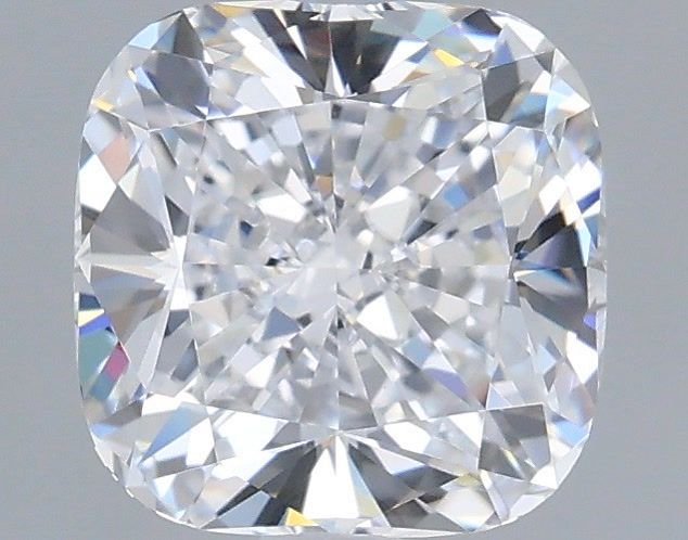 1.55 Carat Cushion Shaped, Very Good Cut, D Color, VVS2 Clarity, IGI Certified Lab Grown Diamond