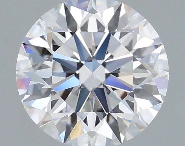 1.08 Carat Round Shaped, Ideal Cut, D Color, VVS2 Clarity, IGI Certified Lab Grown Diamond