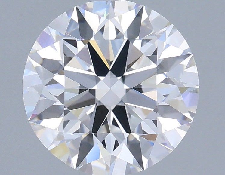 1.32 Carat Round Shaped, Ideal Cut, D Color, VVS2 Clarity, IGI Certified Lab Grown Diamond