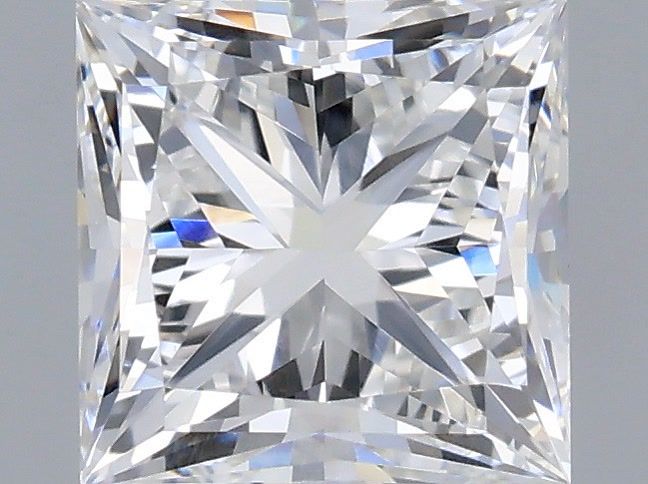 0.75 Carat Princess Shaped, Very Good Cut, E Color, VVS1 Clarity, IGI Certified Lab Grown Diamond