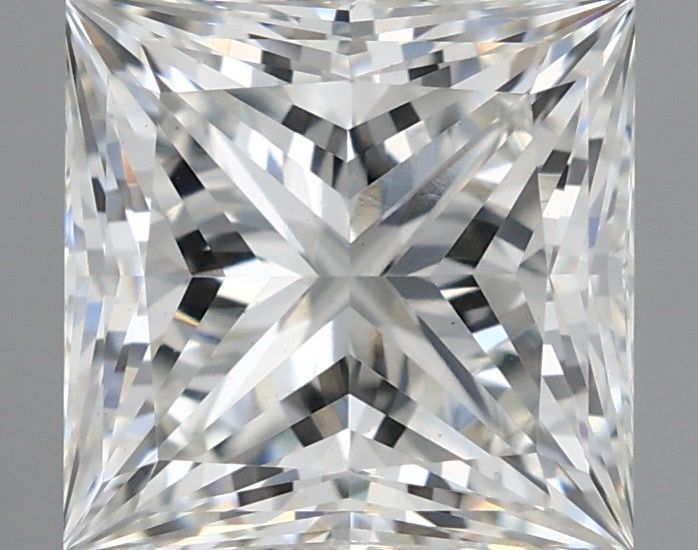 2.36 Carat Princess Shaped, Ideal Cut, G Color, VS1 Clarity, IGI Certified Lab Grown Diamond