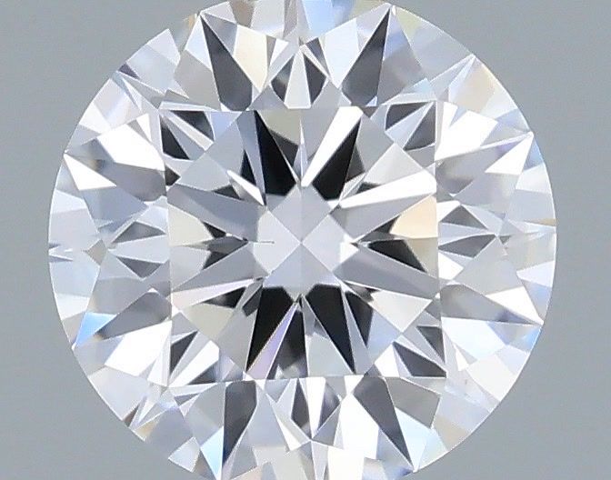 0.51 Carat Round Shaped, Ideal Cut, D Color, VS1 Clarity, IGI Certified Lab Grown Diamond