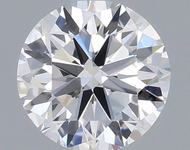 0.52 Carat Round Shaped, Very Good Cut, D Color, VVS2 Clarity, IGI Certified Lab Grown Diamond