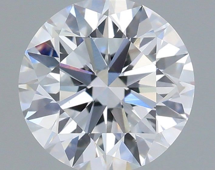 1.05 Carat Round Shaped, Ideal Cut, D Color, VVS2 Clarity, IGI Certified Lab Grown Diamond