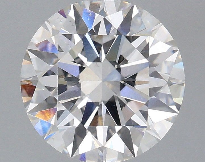 2.10 Carat Round Shaped, Ideal Cut, F Color, VS2 Clarity, IGI Certified Lab Grown Diamond