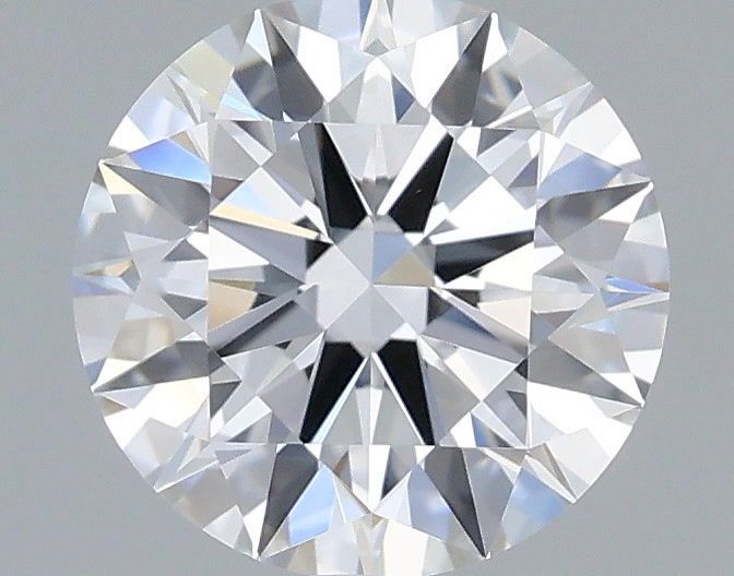 1.04 Carat Round Shaped, Ideal Cut, D Color, VVS2 Clarity, IGI Certified Lab Grown Diamond