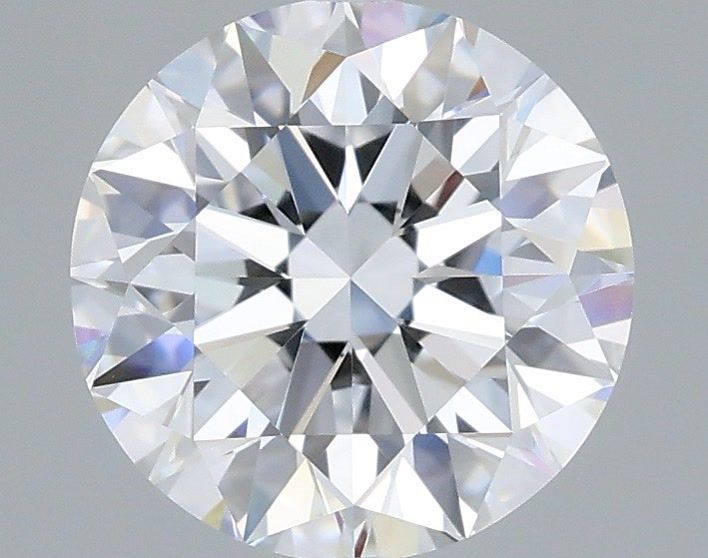 1.61 Carat Round Shaped, Excellent Cut, D Color, VVS1 Clarity, IGI Certified Lab Grown Diamond