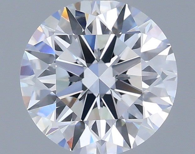 1.09 Carat Round Shaped, Ideal Cut, D Color, VVS2 Clarity, IGI Certified Lab Grown Diamond