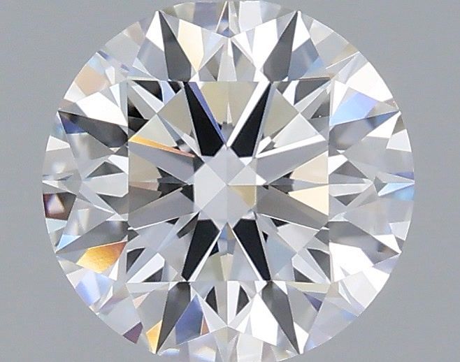 1.09 Carat Round Shaped, Ideal Cut, D Color, VVS2 Clarity, IGI Certified Lab Grown Diamond