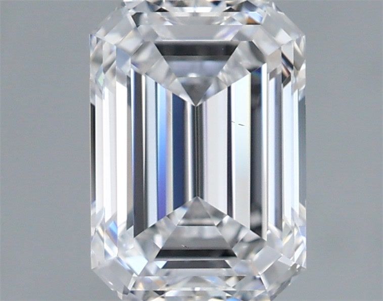 1.51 Carat Emerald Shaped, Ideal Cut, D Color, VS2 Clarity, IGI Certified Lab Grown Diamond