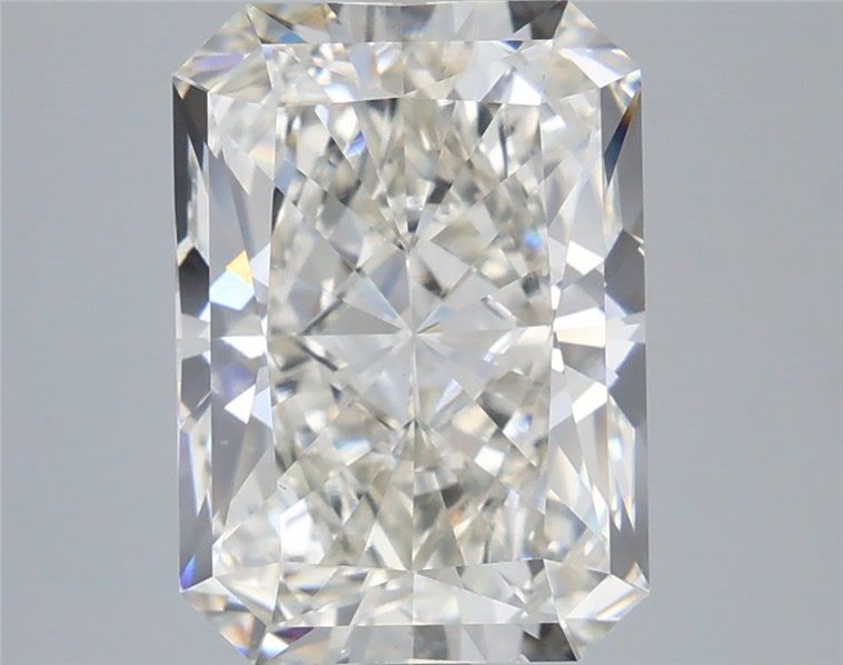 5.09 Carat Radiant Shaped, Ideal Cut, H Color, VS1 Clarity, IGI Certified Lab Grown Diamond