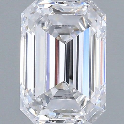 1.01 Carat Emerald Shaped, Very Good Cut, D Color, VVS1 Clarity, IGI Certified Lab Grown Diamond