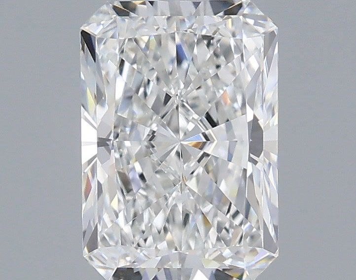 1.51 Carat Radiant Shaped, Very Good Cut, E Color, VVS2 Clarity, IGI Certified Lab Grown Diamond