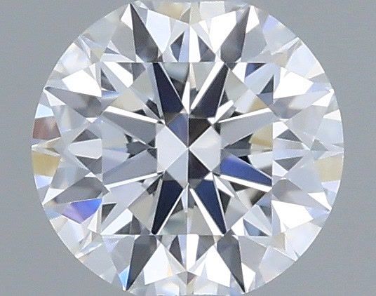 0.33 Carat Round Shaped, Ideal Cut, D Color, VVS2 Clarity, IGI Certified Lab Grown Diamond