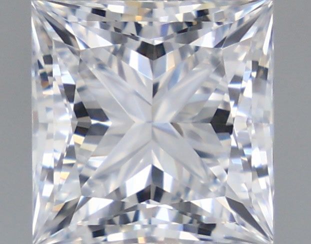 1.20 Carat Princess Shaped, Ideal Cut, D Color, VVS2 Clarity, IGI Certified Lab Grown Diamond