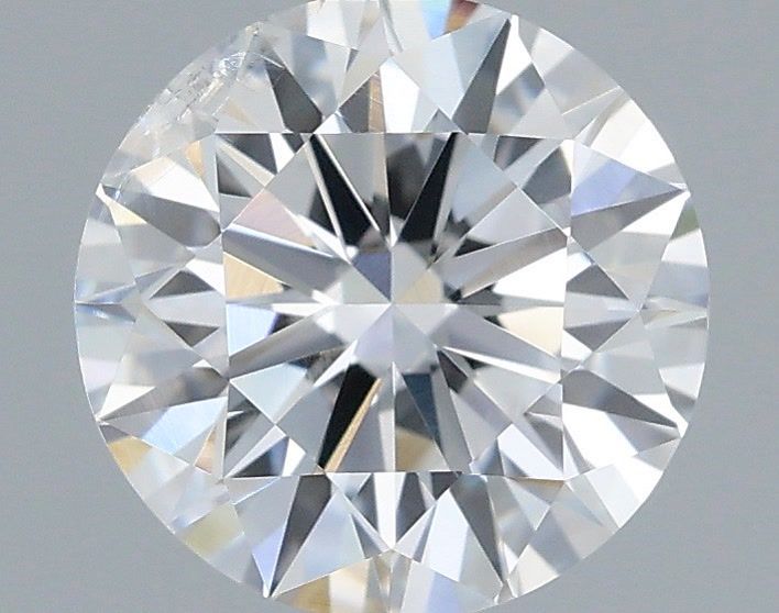 1.61 Carat Round Shaped, Ideal Cut, D Color, SI2 Clarity, IGI Certified Lab Grown Diamond