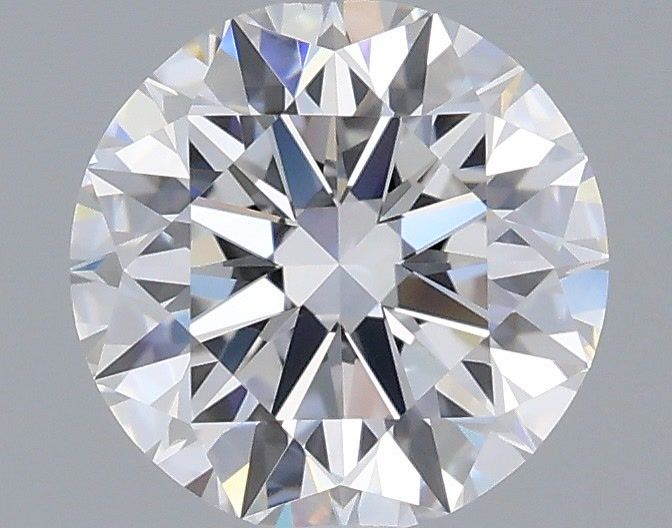 1.37 Carat Round Shaped, Ideal Cut, D Color, VVS2 Clarity, IGI Certified Lab Grown Diamond