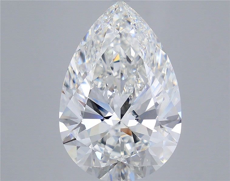 10.03 Carat Pear Shaped, Very Good Cut, F Color, VVS2 Clarity, IGI Certified Lab Grown Diamond