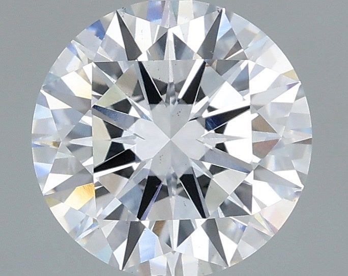 2.00 Carat Round Shaped, Excellent Cut, E Color, VS2 Clarity, IGI Certified Lab Grown Diamond