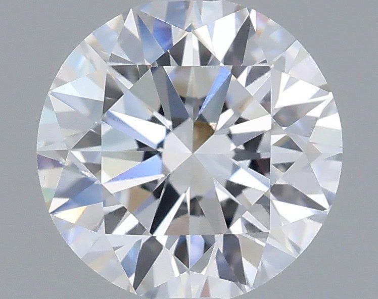 1.06 Carat Round Shaped, Ideal Cut, D Color, VVS2 Clarity, IGI Certified Lab Grown Diamond