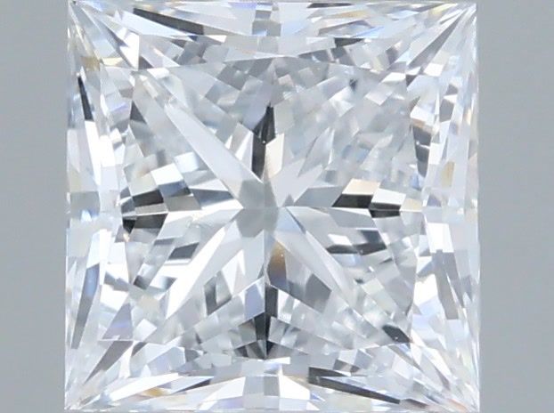1.02 Carat Princess Shaped, Very Good Cut, E Color, VVS2 Clarity, IGI Certified Lab Grown Diamond