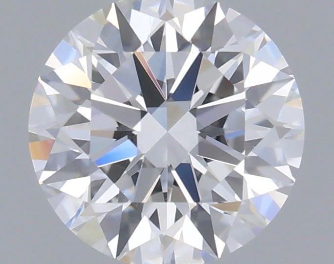 0.69 Carat Round Shaped, Ideal Cut, D Color, VVS2 Clarity, IGI Certified Lab Grown Diamond