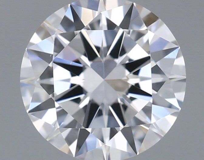 0.69 Carat Round Shaped, Very Good Cut, D Color, VS1 Clarity, IGI Certified Lab Grown Diamond