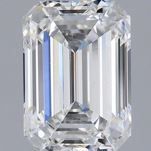 2.09 Carat Emerald Shaped, Ideal Cut, E Color, VS1 Clarity, IGI Certified Lab Grown Diamond