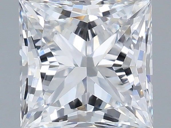 0.74 Carat Princess Shaped, Very Good Cut, D Color, VVS1 Clarity, IGI Certified Lab Grown Diamond