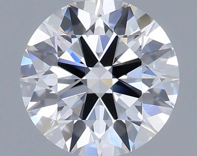 1.07 Carat Round Shaped, Ideal Cut, D Color, VVS2 Clarity, IGI Certified Lab Grown Diamond