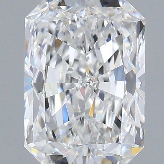 1.52 Carat Radiant Shaped, Very Good Cut, E Color, VVS2 Clarity, IGI Certified Lab Grown Diamond