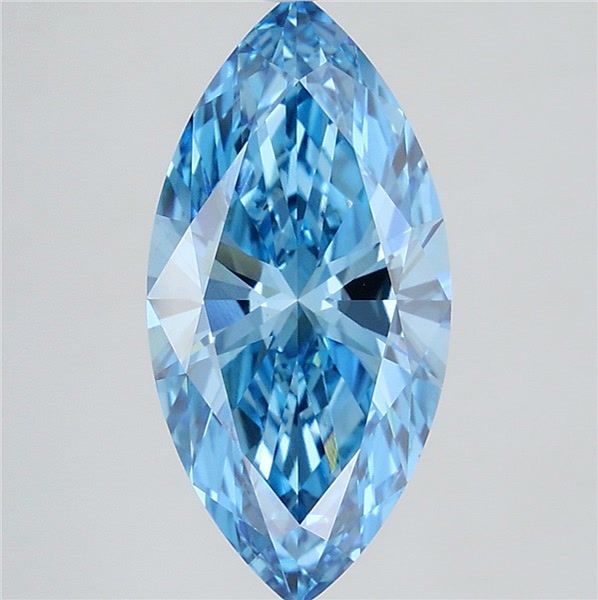 3.88 Carat Marquise Shaped, Ideal Cut, VVS2 Clarity, IGI Certified Lab Grown Diamond