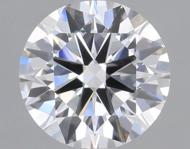 0.60 Carat Round Shaped, Ideal Cut, D Color, VS1 Clarity, IGI Certified Lab Grown Diamond