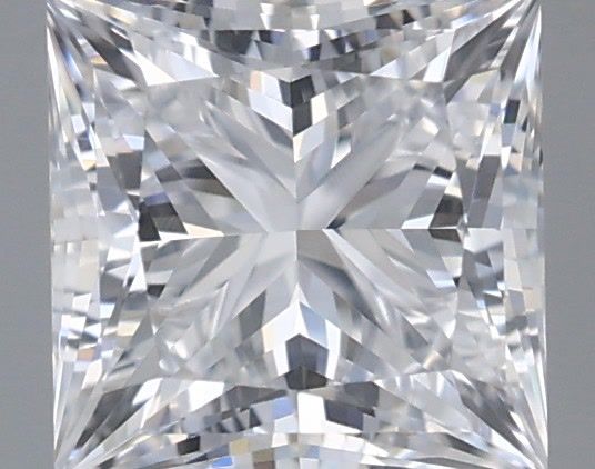 1.07 Carat Princess Shaped, Ideal Cut, D Color, IF Clarity, IGI Certified Lab Grown Diamond