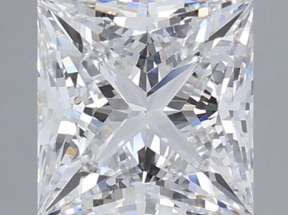 2.11 Carat Princess Shaped, Very Good Cut, D Color, IF Clarity, IGI Certified Lab Grown Diamond