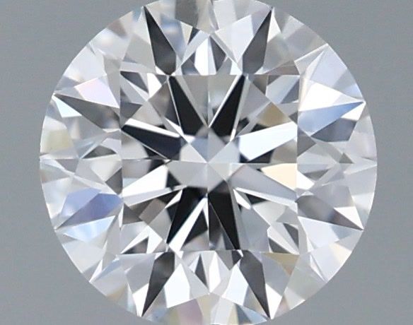 0.49 Carat Round Shaped, Excellent Cut, D Color, VS1 Clarity, IGI Certified Lab Grown Diamond