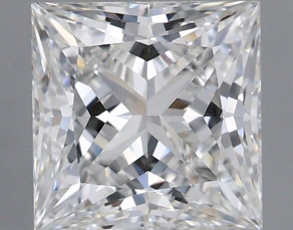 1.42 Carat Princess Shaped, Ideal Cut, E Color, VVS2 Clarity, IGI Certified Lab Grown Diamond
