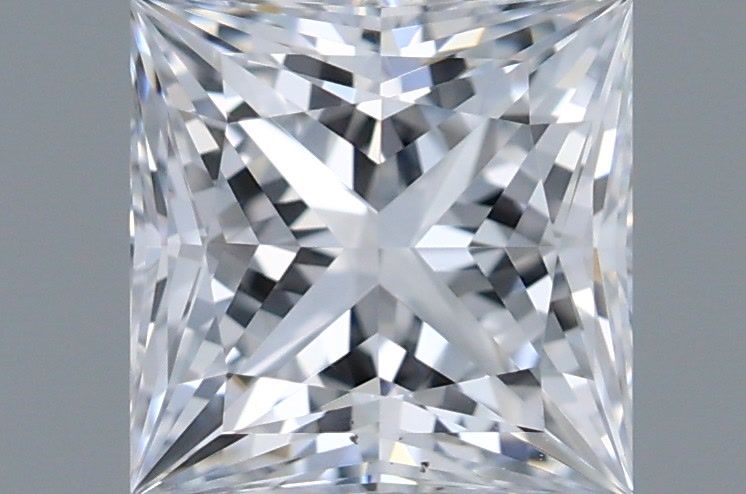 1.00 Carat Princess Shaped, Very Good Cut, E Color, VVS1 Clarity, IGI Certified Lab Grown Diamond