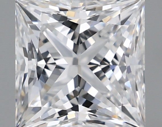 1.23 Carat Princess Shaped, Ideal Cut, D Color, VVS1 Clarity, IGI Certified Lab Grown Diamond