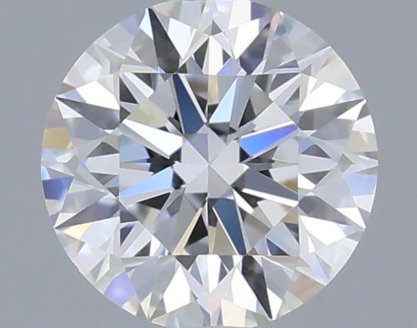 0.33 Carat Round Shaped, Ideal Cut, D Color, VVS2 Clarity, IGI Certified Lab Grown Diamond