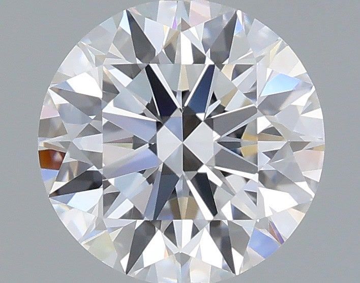 1.14 Carat Round Shaped, Ideal Cut, D Color, VVS2 Clarity, IGI Certified Lab Grown Diamond