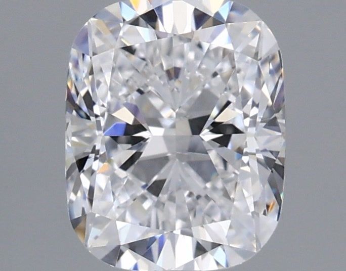 1.02 Carat Cushion Shaped, Ideal Cut, D Color, VVS2 Clarity, IGI Certified Lab Grown Diamond